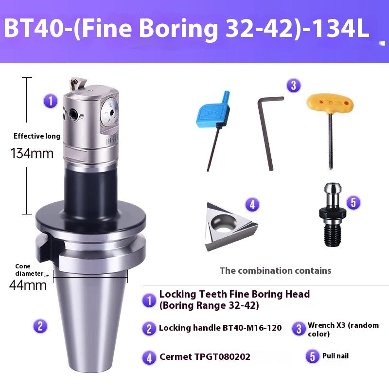 1071-SDJ Fine Boring Tools Fine Boring Heads Adjustable BT40 Fine Boring Tools Set Machining Center Small Bore Fine Boring Tools Shandong Denso Pricision Tools Co.,Ltd.